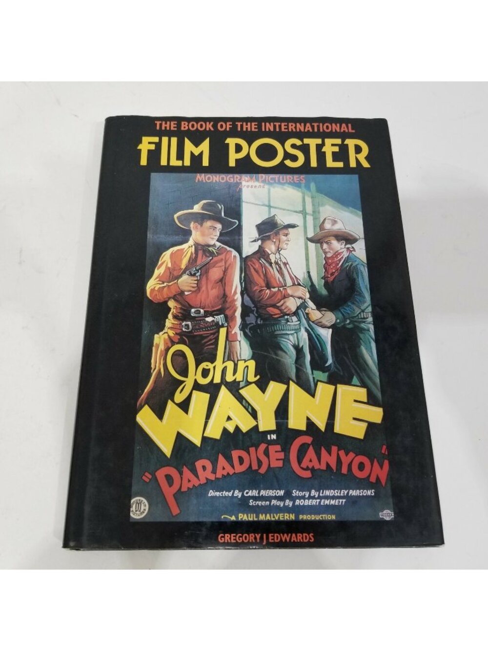Book of the International Film Poster Gregory Edwards Hardcover Dust Jacket